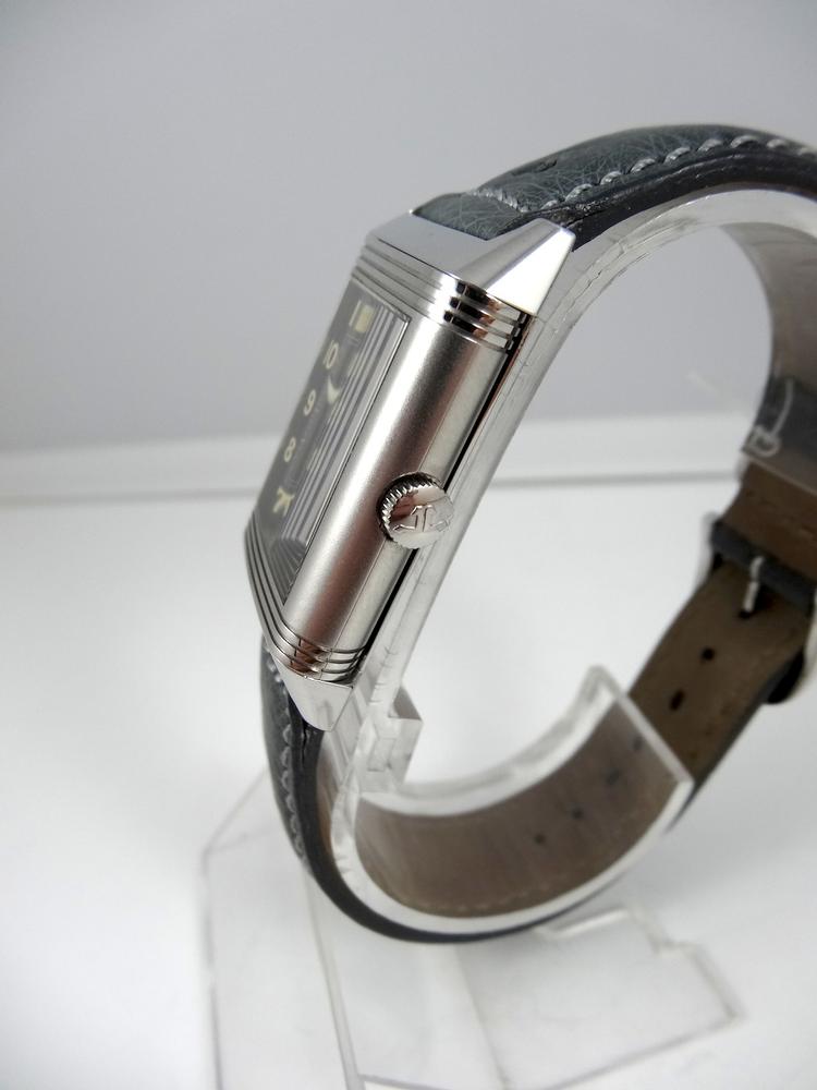 Jaeger Reverso Grande Taille Shadow Acier Réf 271.8.62