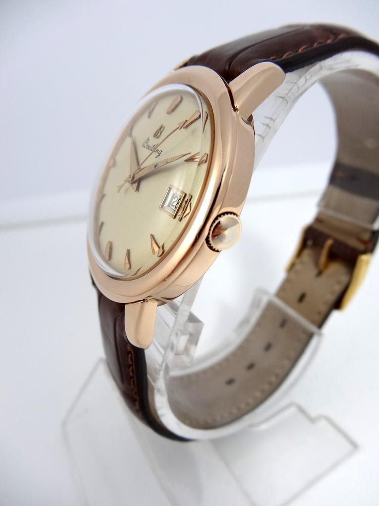 Breitling Classique or rose Dato Automatique