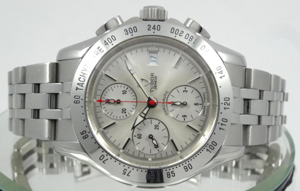 Tudor Chronautic tout acier Réf 79380P