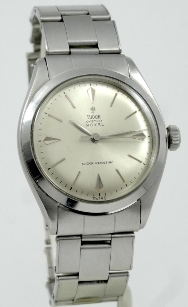 Tudor Oyster Royal cadran a la Rose Réf 7934 case made by Rolex