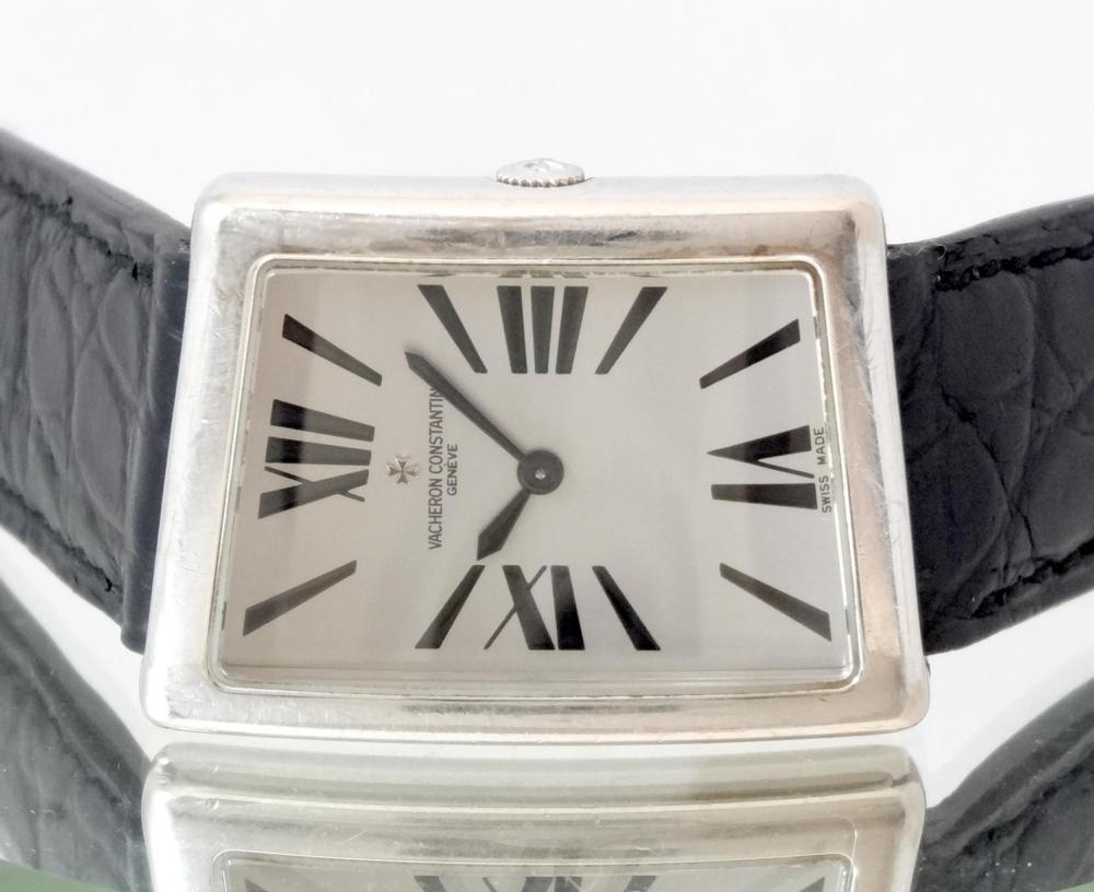 Vacheron Constantin Tank Asymetrique Or blanc full set