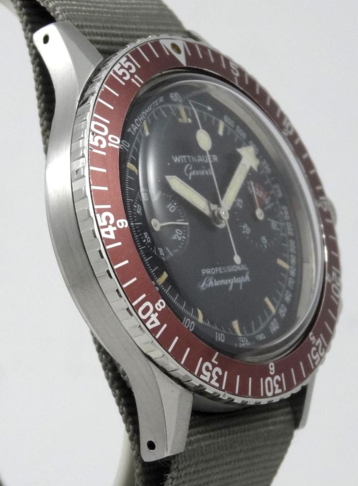 Wittnauer Chrono Compax Burgundy