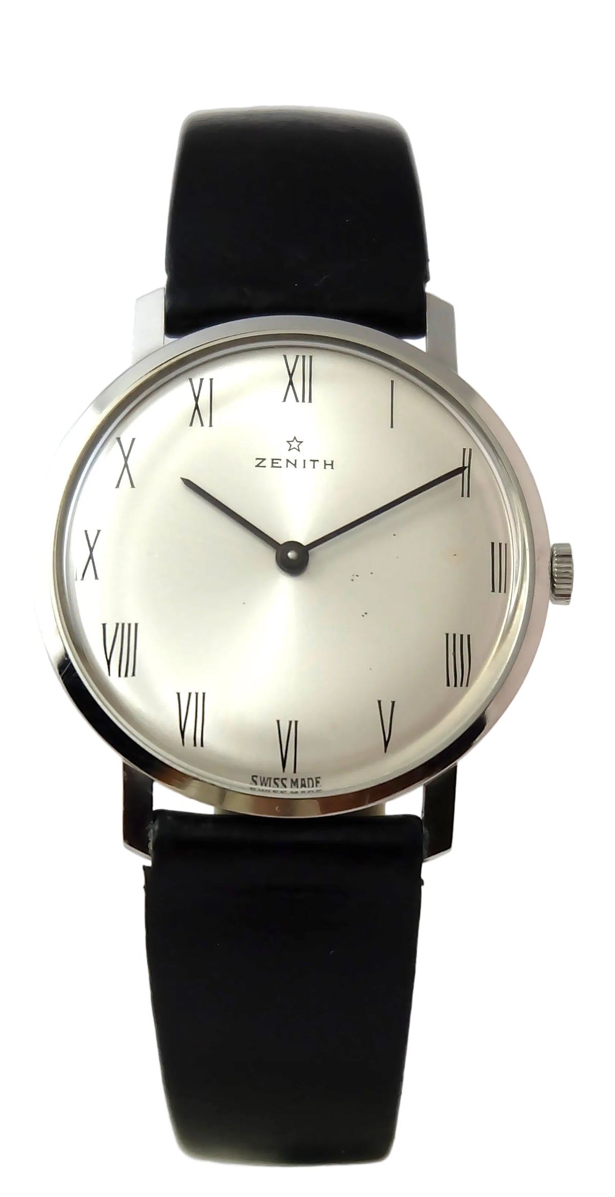 Zénith Stellina Solo tempo extra plate cadran Silver