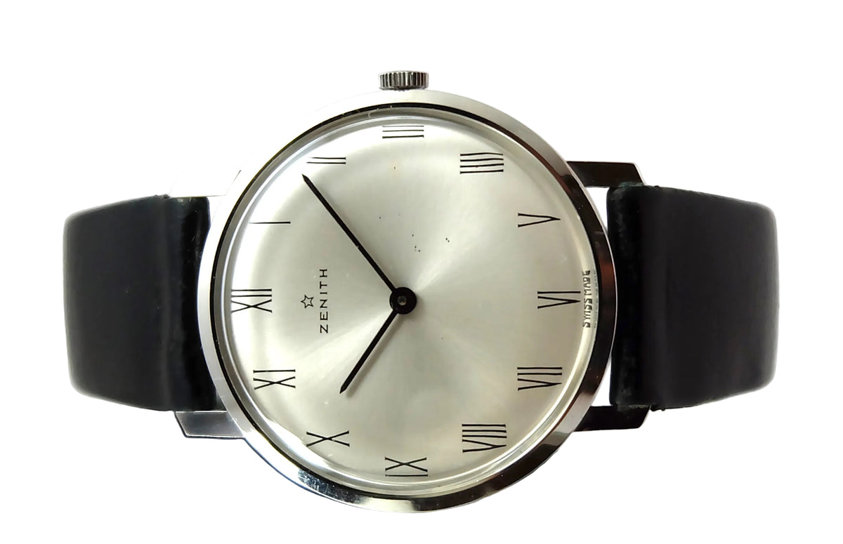 Zénith Stellina Solo tempo extra plate cadran Silver