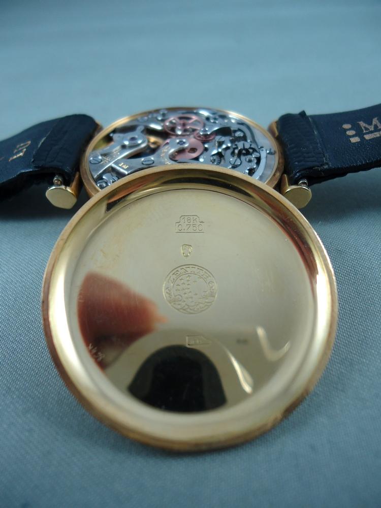 Zenith Chrono or jaune, deux compteurs