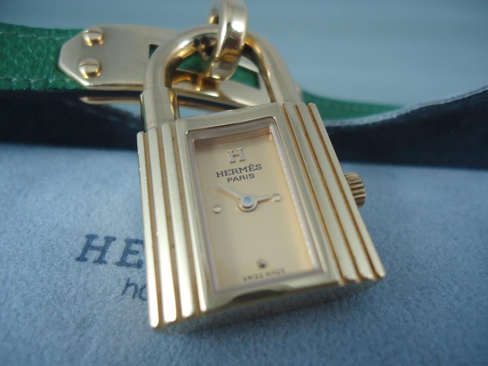 Hermes Kelly cadran or