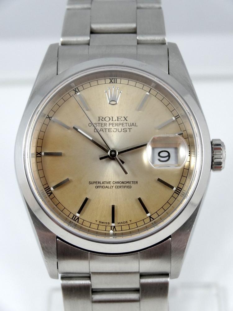 Rolex Datejust cadran ''Brun''1996