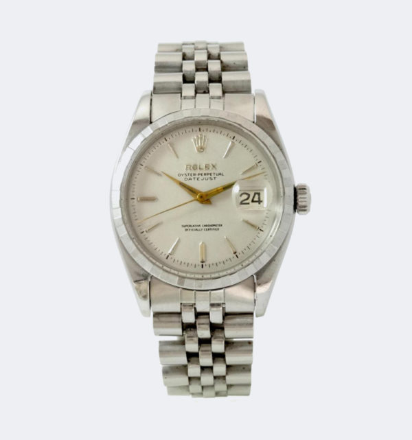 Rolex Datejust 36mm Acier Référence 6605 Semi Bubble Back