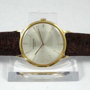 Patek Philippe Réf 3468 Calatrava Solo Tempo or jaune mécanique 34mm