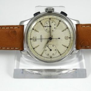Jaeger Lecoltre Chrono Compax acier année 40