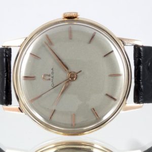 Omega Style Calatrava Or rose grande taille 37mm