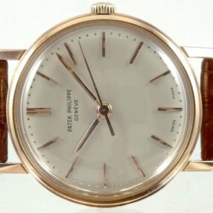Patek Philippe Calatrava Or Rose 34mm Poinçon de Genève