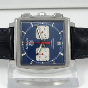 TAG Heuer Monaco Steve Mc Queen Bleue Boite & Papiers