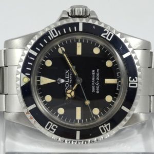 Rolex Submariner Réf 5513 AKA Maxi Dial MarkIV année 82
