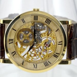 Audemars Piguet Calatrava Squelette or Jaune 32mm Extra plate