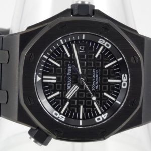 Audemars Piguet Offshore Diver Scuba Full Set 2012 Customised DLC