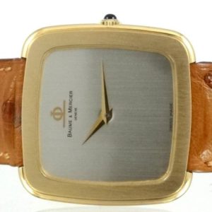 Baume et Mercier Or jaune Circa 1980