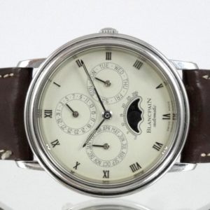 Blancpain 35mm Triple Quantième Phase de lune acier