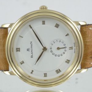Blancpain Villeret Calendrier or jaune Extra Plate Full Set