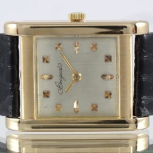 Breguet Tank cadran Argent Circa 1950