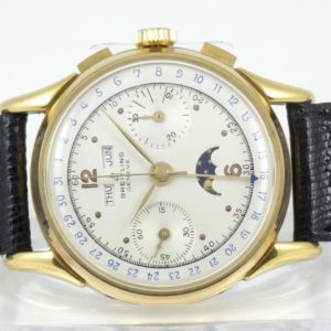 Breitling Chrono Triple Quantième Phase de lune 36mm