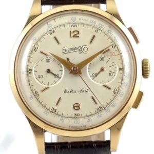 Eberhard & Co. Extra Fort Chrono Or jaune 39mm Circa 1940
