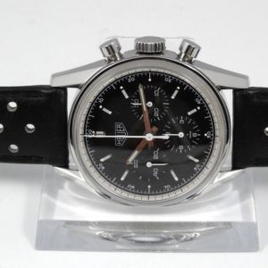 TAG Heuer Carrera Noir Chrono Re-edition 1964 boite & papiers