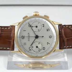 Jaeger-LeCoultre Chrono Compax Jumbo or jaune UG 285