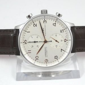 IWC Portugaise cadran Blanc Index Or rose Boite & Papiers