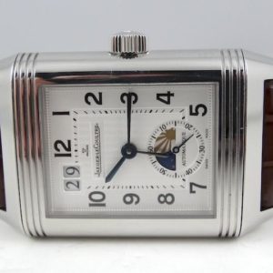 Jaeger Lecoultre Réf 240.8.72 Auto Grande Reverso Acier GMT