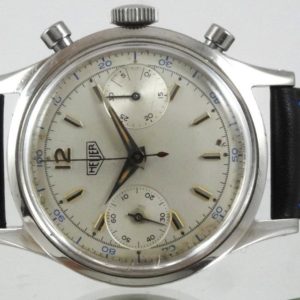 Heuer Pré-Carrera  37mm Mvt Valjoux