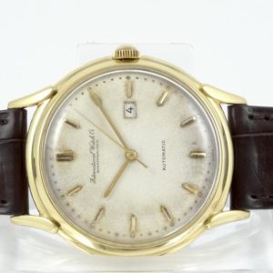 Iwc Or jaune Style Calatrava Date Auto