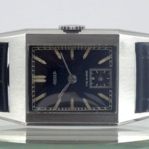 Jaeger-LeCoultre Tank Uniplan Fat Case Cadran Laqué Circa 1940