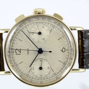 Jaeger-LeCoultre Chrono Compax Or jaune 38mm Oversize