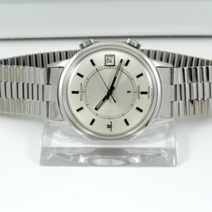 Jaeger Lecoultre Memovox Speed-Beat Jumbo tout acier Réf E875