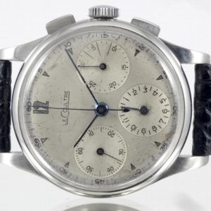 Jaeger-LeCoultre Chrono 3 compteurs 35mm Circa 1940