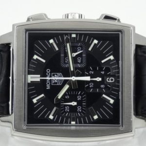 TAG Heuer Monaco Steve Mc Queen Full Set cadran noir année 2009