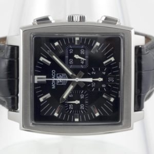 TAG Heuer Chrono Monaco Black Face Full set