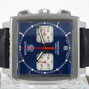 TAG Heuer Monaco Mc Queen Bleue Full Set année 2009