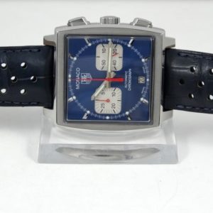 Tag Heuer Monaco Cadran Bleu Réf CW2113 Full Set