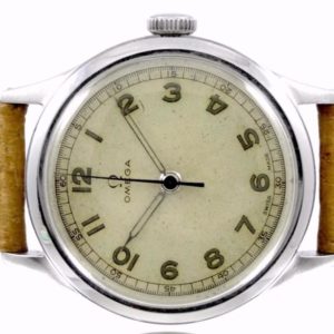 Omega Style Calatrava Militaire Circa 1945