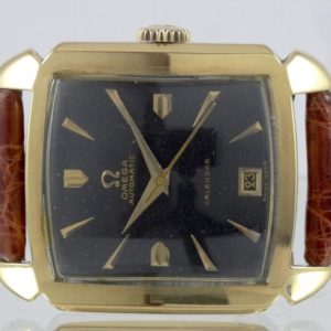Omega Calendar Scarabée  Or jaune 14 Carats