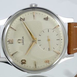 Omega Calatrava Grande Taille Cadran Nid D'abeille
