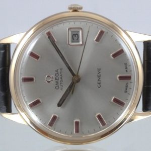 Omega Ronde Automatique or rose Date Genève 34mm