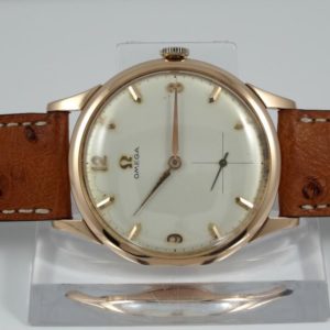 Omega Or rose style Calatrava années 50