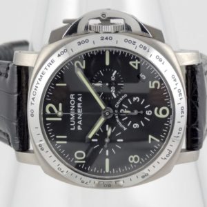 Panerai Chrono 40mm Titane et acier Mvt Zenith Full Set
