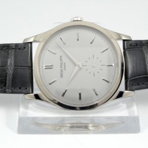 Patek Calatrava Réf 5196G or gris Comme neuve