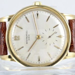 Patek Philippe Réf 2452 Calatrava Or jaune Circa 1950