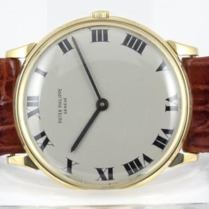 Patek Philippe Calatrava Extra Plate Or jaune 33mm Années 60