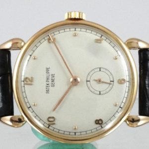 Patek Calatrava or rose Réf 590 Circa 1940